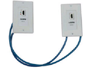 Kit de extensión de placa de pared HDMI sobre Cat5 de Tripp Lite