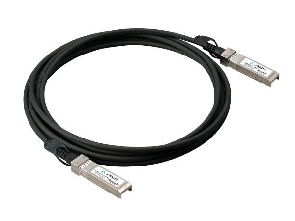 Cable Twinax DAC pasivo Axiom 10Gbase-Cu SFP+, compatible con Aruba, 1 m