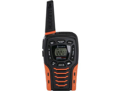 Radio bidireccional Cobra de 16 millas (paquete de 2) bilingüe