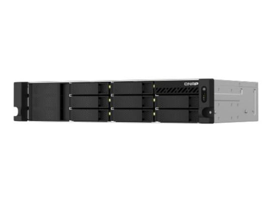 Qnap 2U 8-Bay Short Depth 12In Rackmount Nas, Intel Celeron N5095