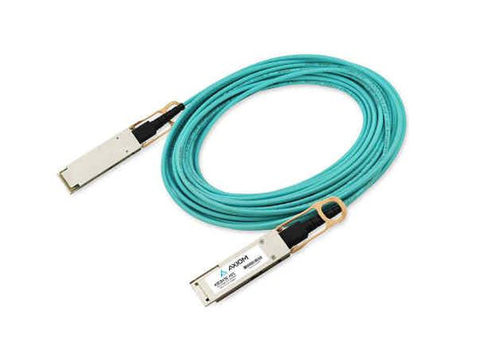 Cable óptico activo Axiom 40Gbase-Aoc Qsfp+ compatible con Cisco de 50 m