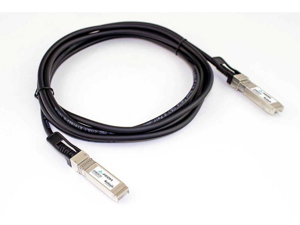 Cable Twinaxial DAC pasivo Axiom 25Gbase-Cu SFP28, compatible con Brocade, 3 m