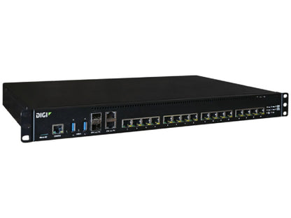 Digi Connect Ez 16 Serial Server, 16 Rs-232 Serial Ports, Dual Ac