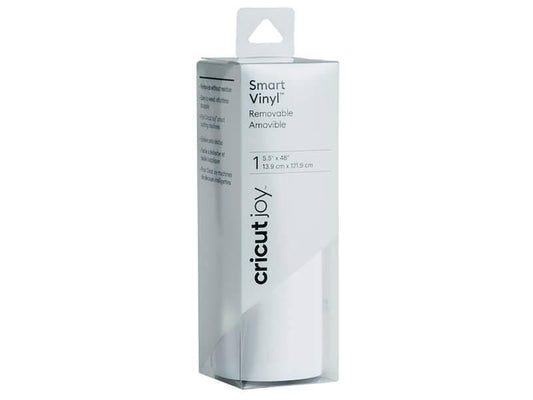 Cricut Joy Smart Vnl - Papel mate extraíble blanco (5,5 x 48 pulgadas)