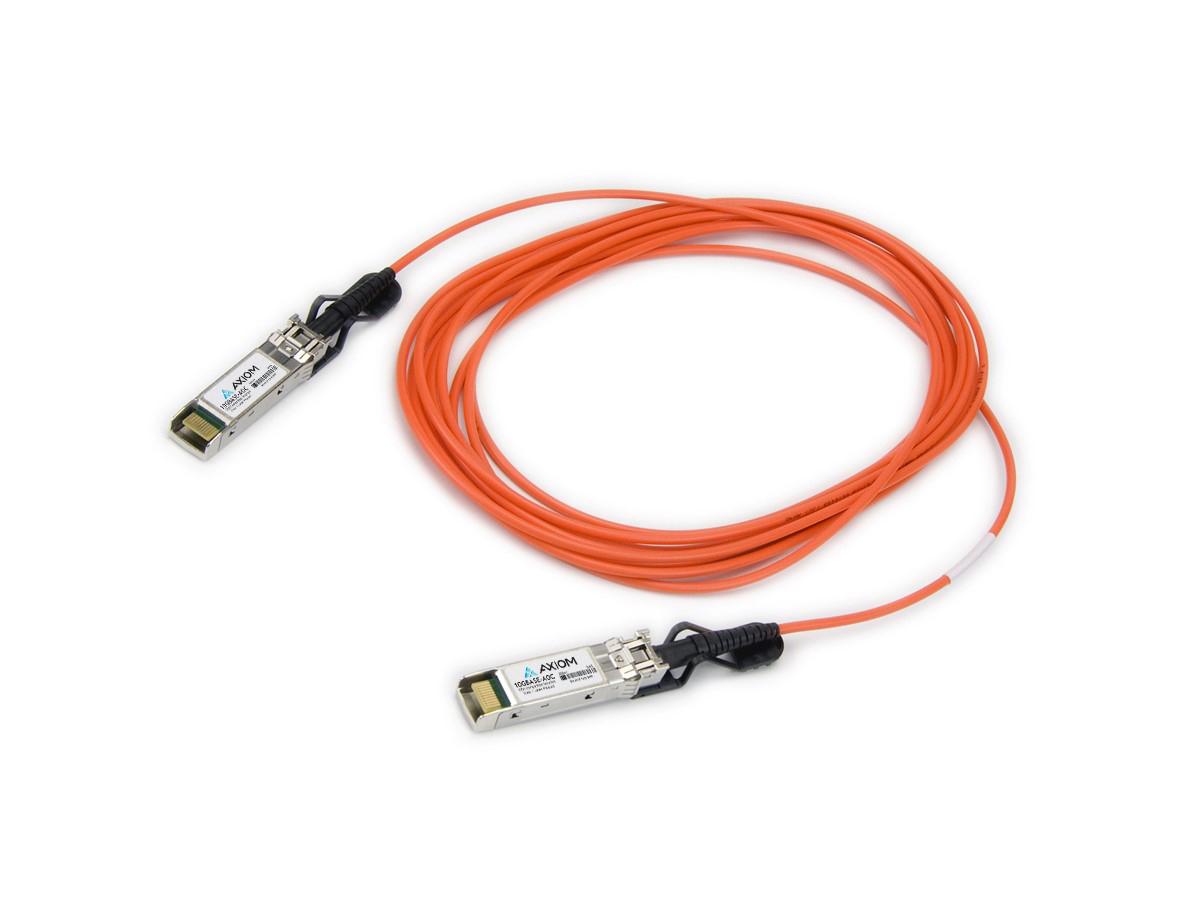 Cable óptico activo Axiom 10Gbase-Aoc SFP+ compatible con Ubiquiti de 10 m