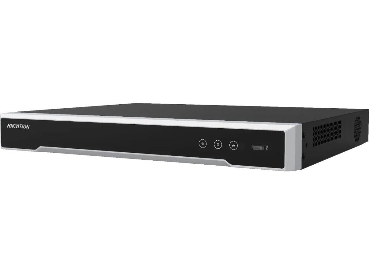 Entrada de velocidad de bits máxima de 256 Mbps de Hikvision (hasta 16 canales de video IP), 16 x 4 MP