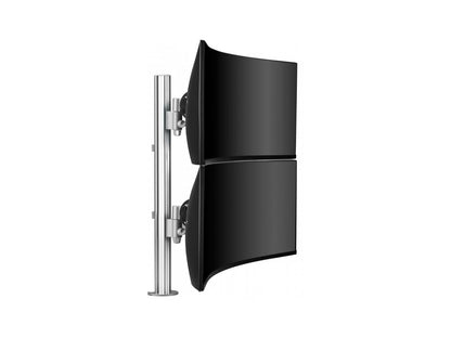 Support de poteau Atdec Dual Vert HD H Silvr
