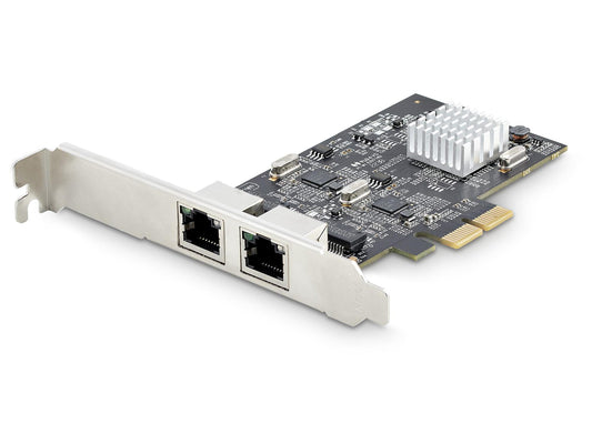 Tarjeta de red PCIe Nbase-T de 2 puertos y 2,5 Gbps de Startech.Com, Intel I225-