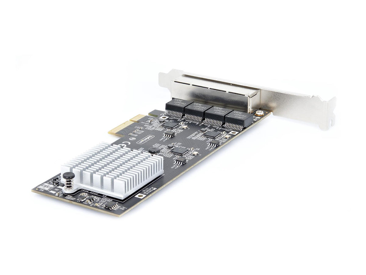 Startech.Com 4-Port 2.5Gbps Nbase-T Pcie Network Card, Intel I225-