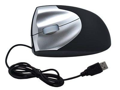 Intekview - Vertical Mouse - Usb - Black