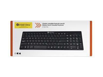 Nu-Tone Wireless Intekview Slim Keyboard V.2 French Canadian