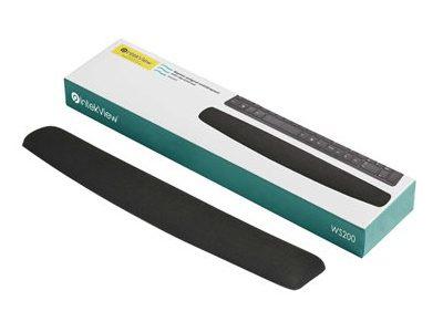 Nu-Tone Anti-Slip Wrist Rest Pad Black Silicone