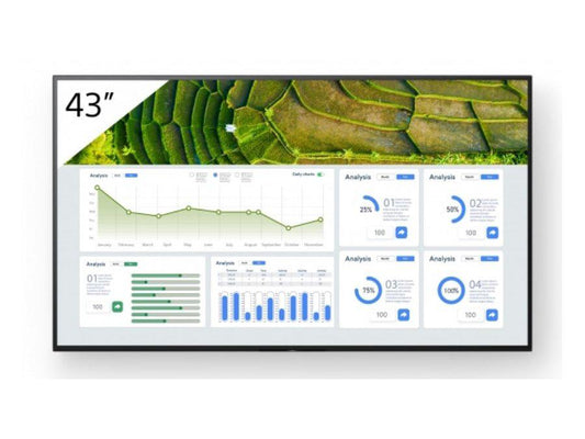 Écrans professionnels Sony Bravia série Fw-43Bz30L Bz30L - 43" L
