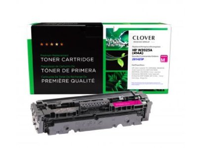 Cartouche de toner magenta reconditionnée Clover Imaging pour HP 414A