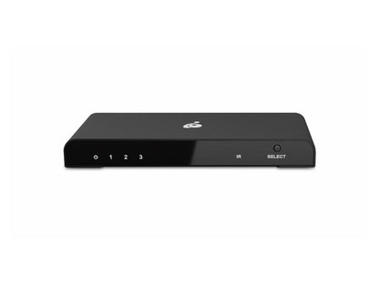 Commutateur Iogear HDMI 3 ports True 4K 60 Hz - 3 entrées x 1 sortie - HDMI 2.0,