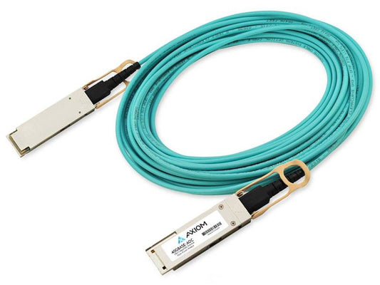 Cable óptico activo Axiom 40Gbase-Aoc Qsfp+ compatible con núcleo de borde de 1 m