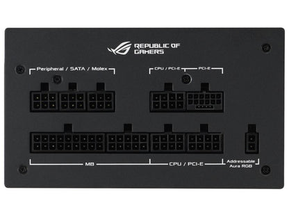 Asus Rog Strix 850W Gold Aura Edition (Alimentation entièrement modulaire,