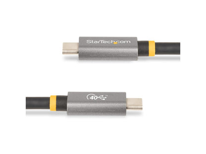 Cable USB-C certificado por Startech.Com (1 m) y USB-4, 40 unidades
