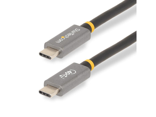 Cable USB-C certificado por Startech.Com (1 m) y USB-4, 40 unidades