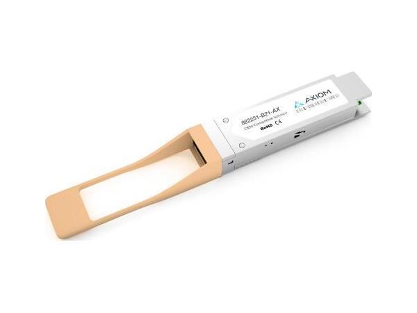 Émetteur-récepteur Axiom 100 GbE/4 x 25 GbE/4 x 32 GbE FC Qsfp28 pour HPE - 882251-B21