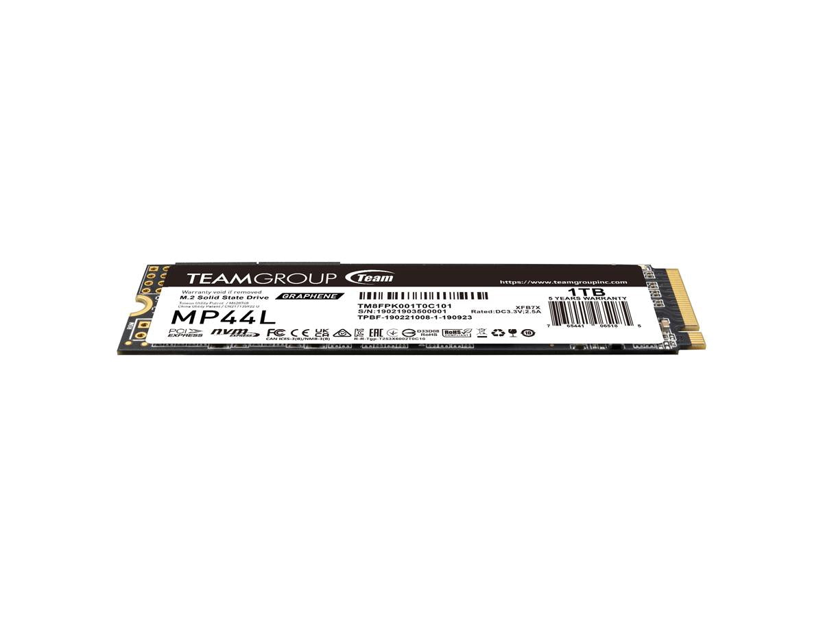 Team Group Team M.2-2280 Pci-E Gen4X4 Mp44L 1Tb 3D Tlc Nand Nvme