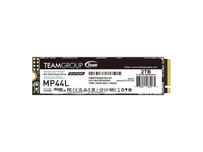 Team Group Team M.2-2280 Pci-E Gen4X4 Mp44L 2Tb 3D Tlc Nand Nvme
