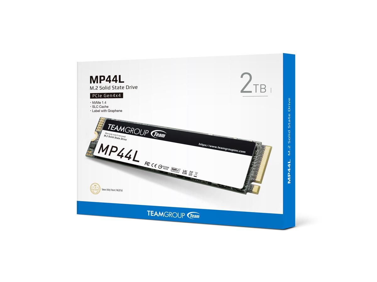 Team Group Team M.2-2280 Pci-E Gen4X4 Mp44L 2Tb 3D Tlc Nand Nvme