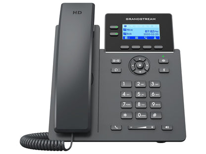 Grandstream Phone 4 Lines, 2 Sip Accounts, 2.4 In Scrn, Color, Gige