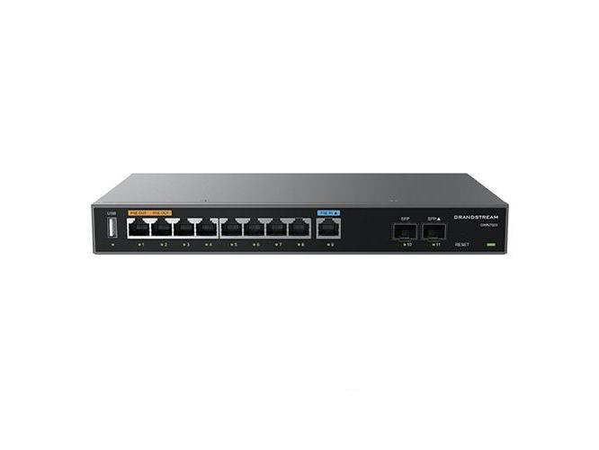 Grandstream Multi-Wan Gigabit Vpn Wired Router, 9 X Gige, 2 X Sfp