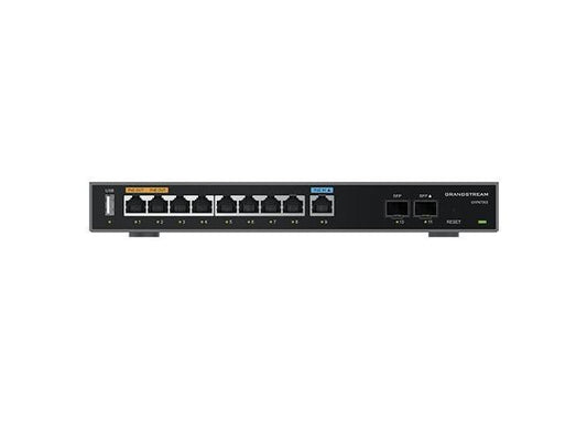 Grandstream Multi-Wan Gigabit Vpn Wired Router, 9 X Gige, 2 X Sfp