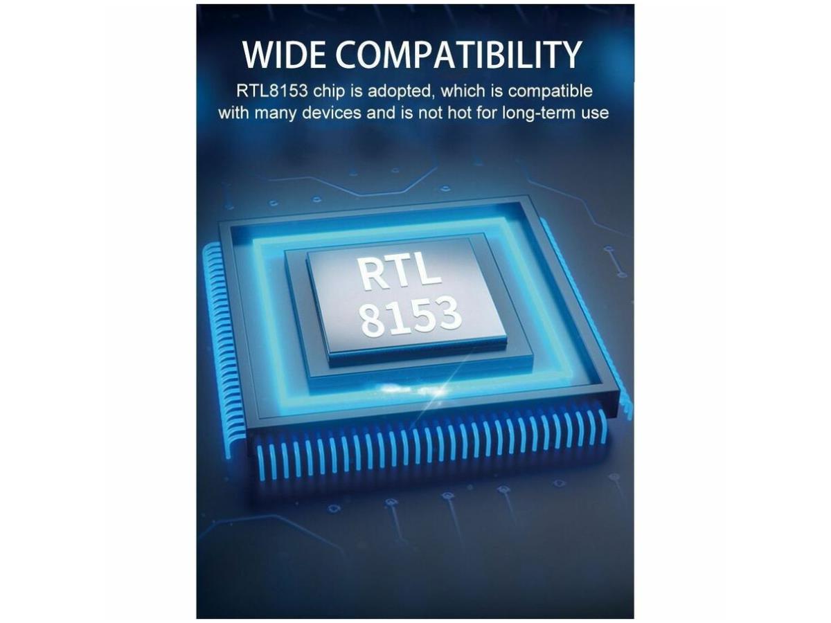 Adesso Usb-C To Ethernet Network Adapter (Taa Compliant)