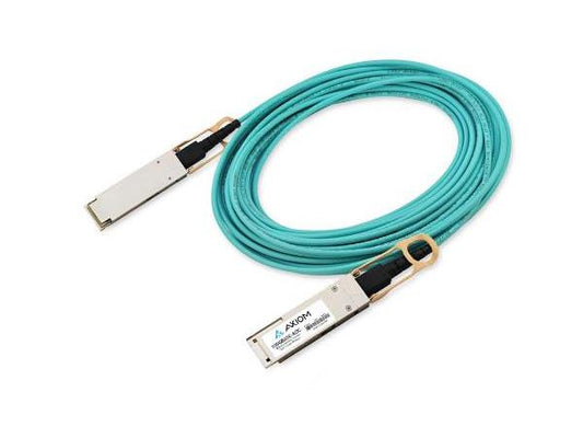 Câble optique actif Axiom 100Gbase-AOC Qsfp28 pour Mellanox 5 m - M