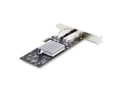 Tarjeta de red Startech.Com de 2 puertos GbE SFP, PCIe 2.0 X1, Intel I350-