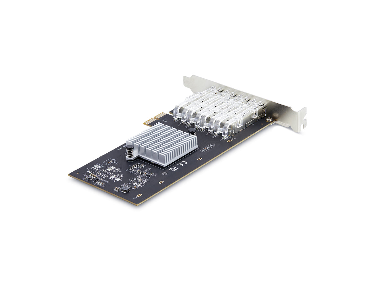 Startech.Com 4-Port Gbe Sfp Network Card, Pcie 2.0 X2, Intel I350-