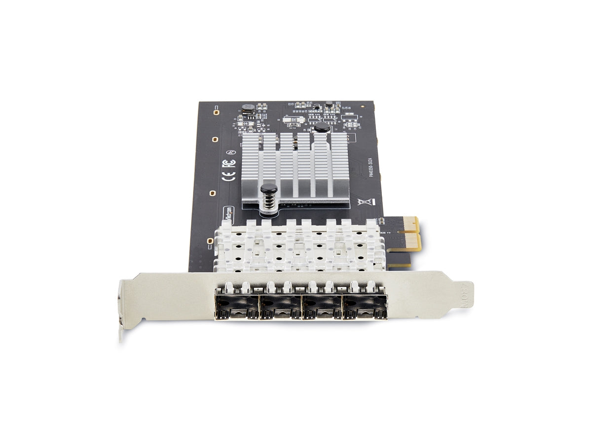Startech.Com 4-Port Gbe Sfp Network Card, Pcie 2.0 X2, Intel I350-