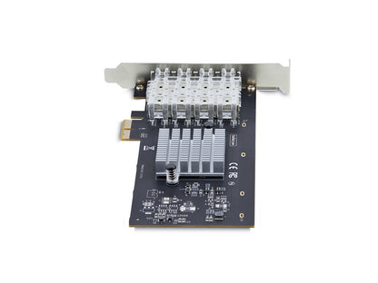 Startech.Com 4-Port Gbe Sfp Network Card, Pcie 2.0 X2, Intel I350-