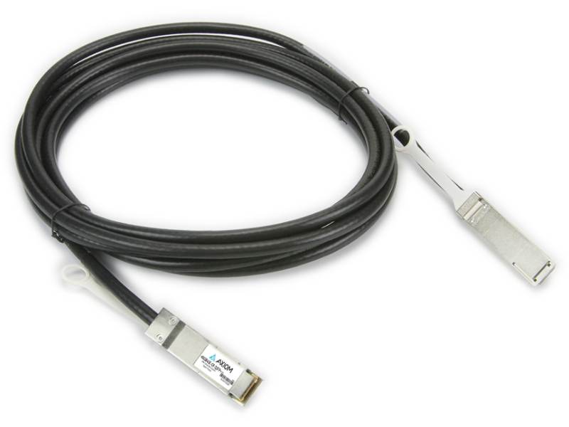 Cable DAC pasivo Axiom 40Gbase-Cr4 Qsfp+ compatible con Juniper de 2 m