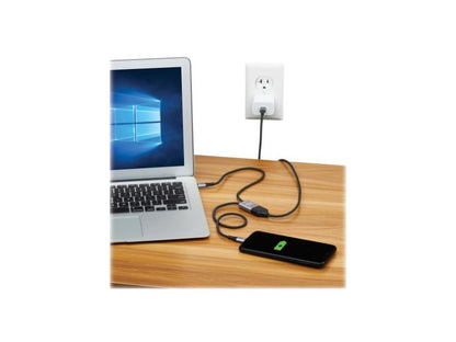 Eaton Tripp Lite Series 2-In-1 Usb-C Charging Cable (M/2Xm) - 100W