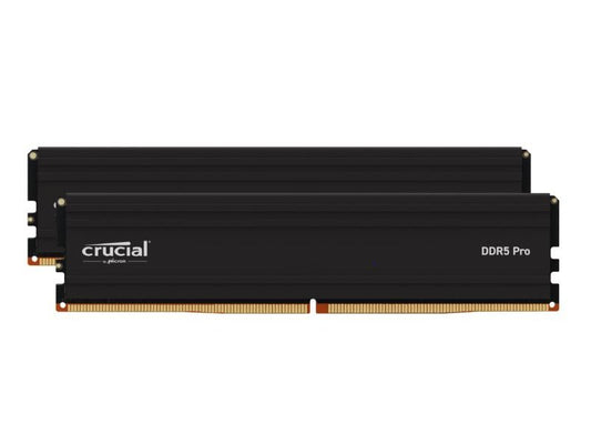 Kit Micron Crucial Pro de 96 GB (2 x 48 GB) DDR5-5600 UDIMM CL46 (24 GB)