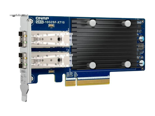 Qnap Dual-Port Sfp+ 10Gbe Network Expansion Card; Low-Profile Form