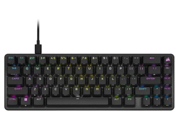 Clavier gaming optique-mécanique Corsair K65 Pro Mini RGB 65 %, B