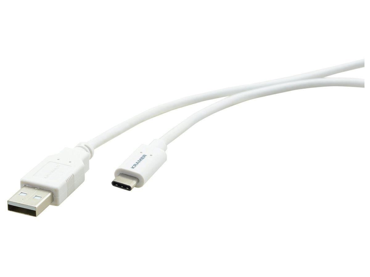 Câble USB 2.0 C(M) vers A(M) Kramer - 1,8 m