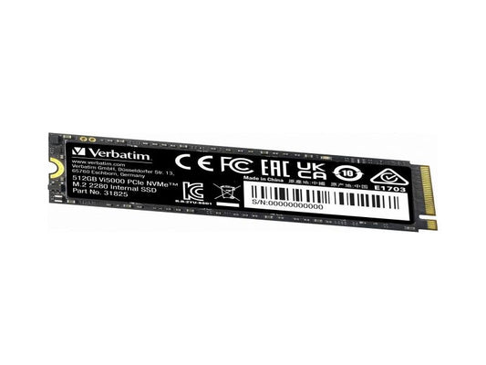 Verbatim 512Gb Vi5000 Pcie Nvme M.2 Ssd