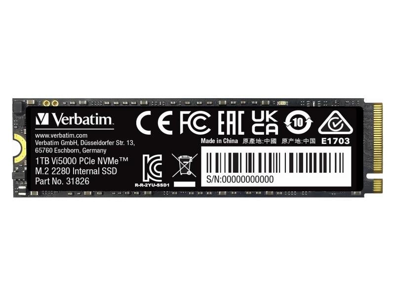 Verbatim 1Tb Vi5000 Pcie Nvme M.2 Ssd