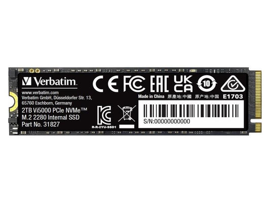 Verbatim 2Tb Vi5000 Pcie Nvme M.2 Ssd