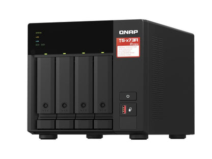 Escritorio QNAP de 4 bahías NAS/ISCSI IP-San, AMD Ryzen serie V1000 V1500B