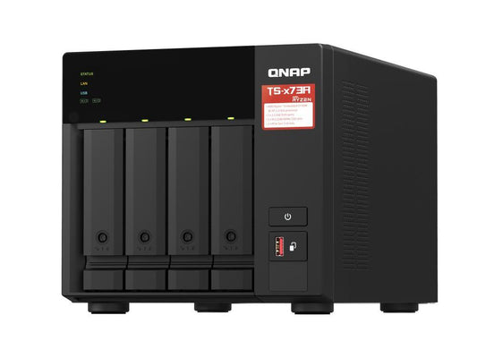 Qnap Desktop NAS/SAN 4 baies, AMD Ryzen série V1000 V1500B