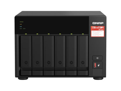 Qnap Desktop 6-Bay Nas/Iscsi Ip-San, Amd Ryzen V1000 Series V1500B
