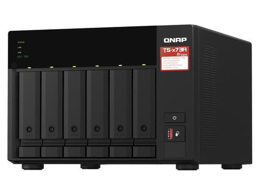 Qnap Desktop NAS/ISCSI IP-SAN 6 baies, AMD Ryzen série V1000 V1500B