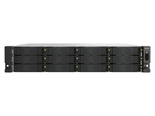Qnap 2U 12-Bay Qts Hero Nas, Amd Ryzen 7 7000 Series 8C16T (Boost